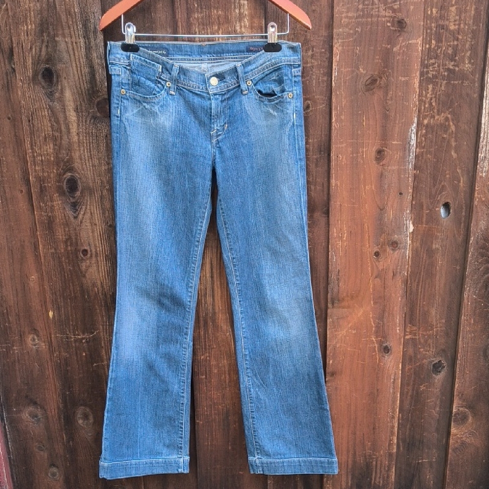 CITIZENS OF HUMANITY Low Waist Full Leg Picasso #080 Jeans Size 29